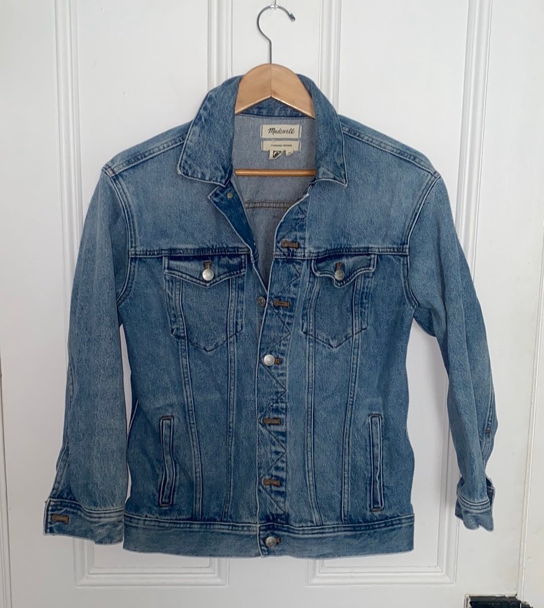 Madewell The Oversized Trucker Jean Jacket