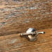 14K Yellow Gold Mother Of Pearl Art Deco Single Cufflink