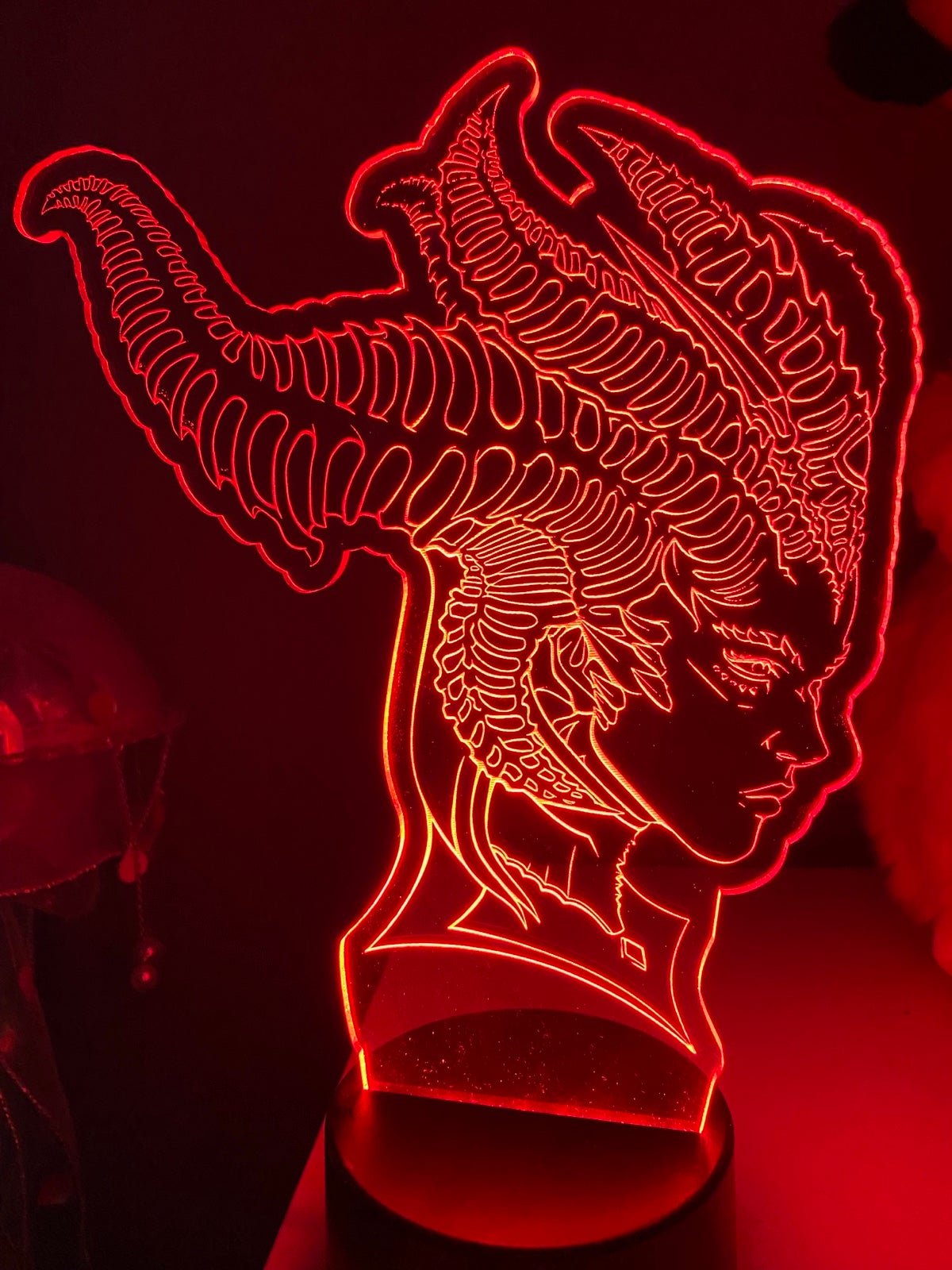 Diablo IV video game room light