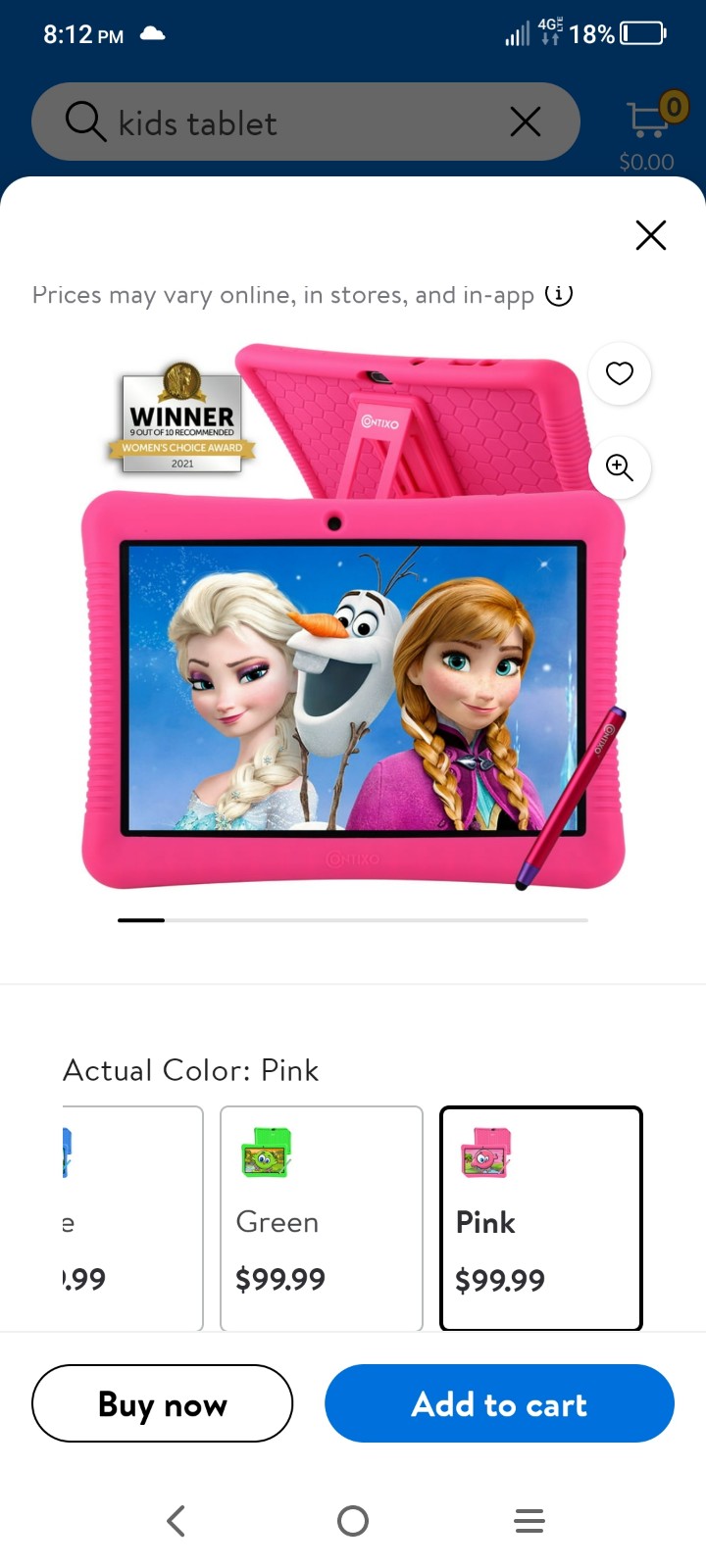 7in tablet
