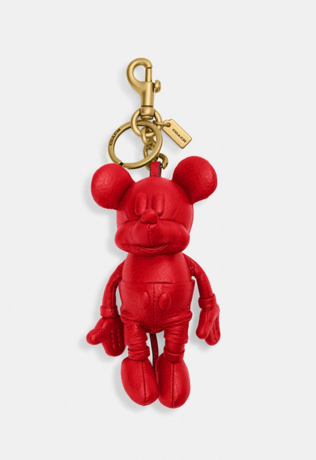 New Disney X Coach Mickey Mouse Collectible Bag Charm