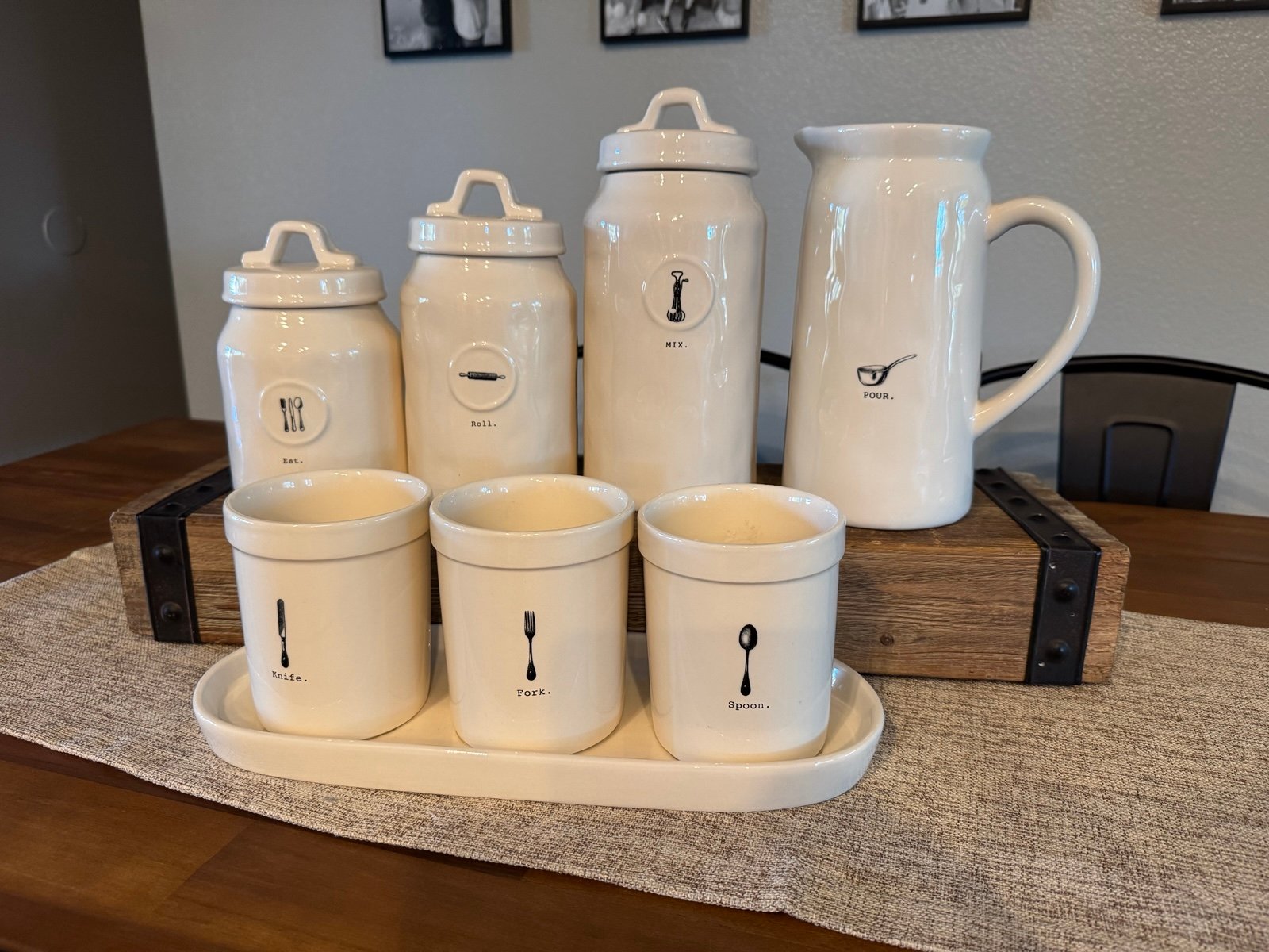 Rae Dunn Kitchen Set