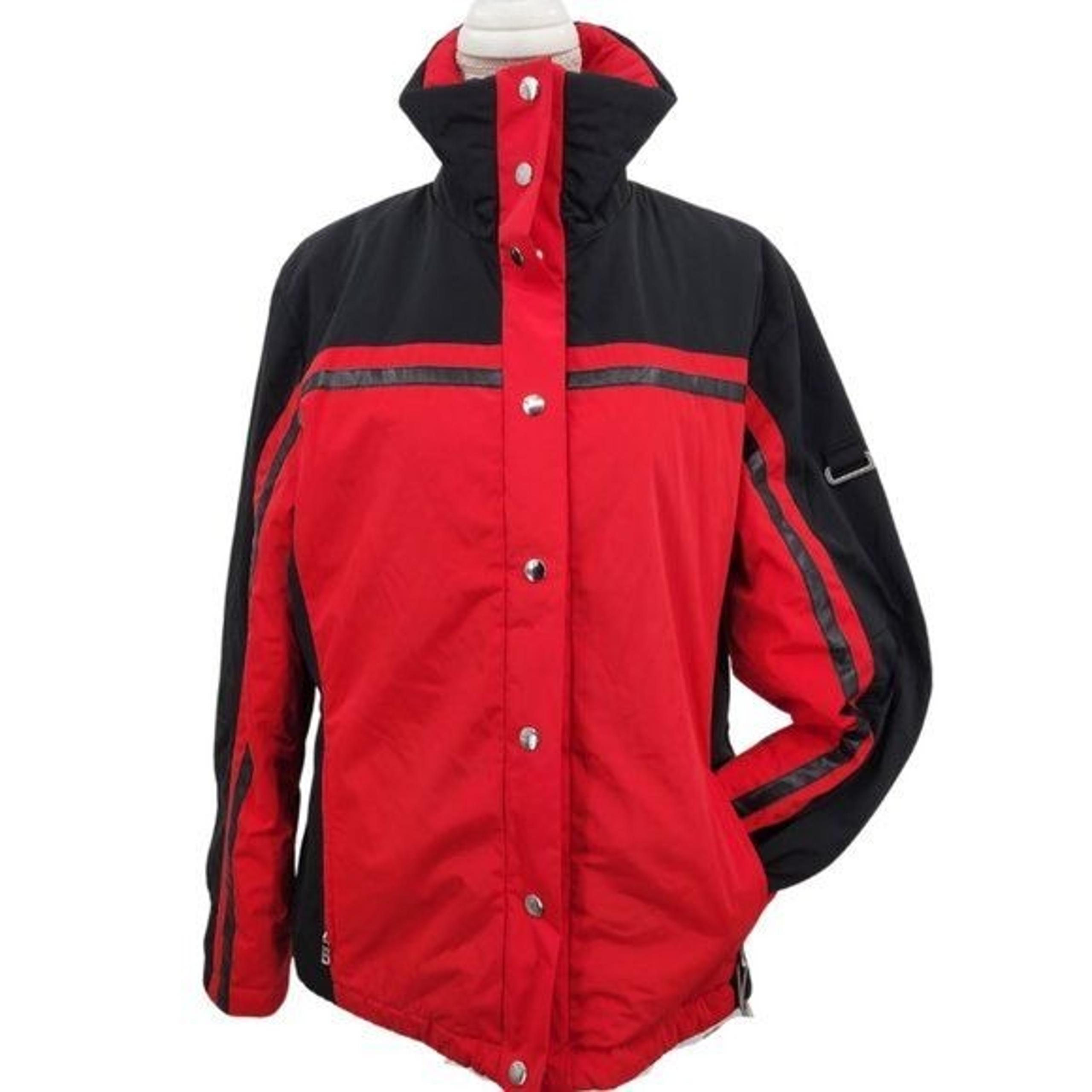 BOGNER Yndis Women's Red & Black Ski Snowboard Jacket 10 NWT