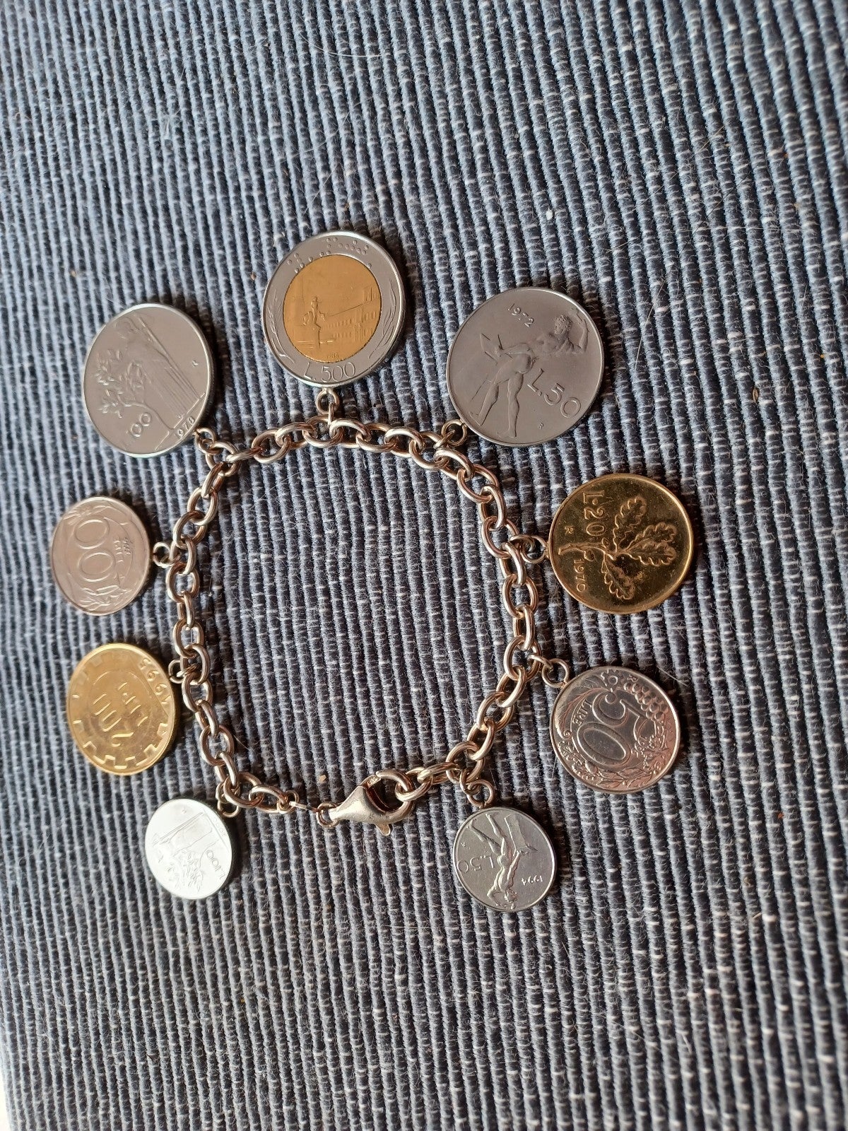 Lira Coins Charm Bracelet