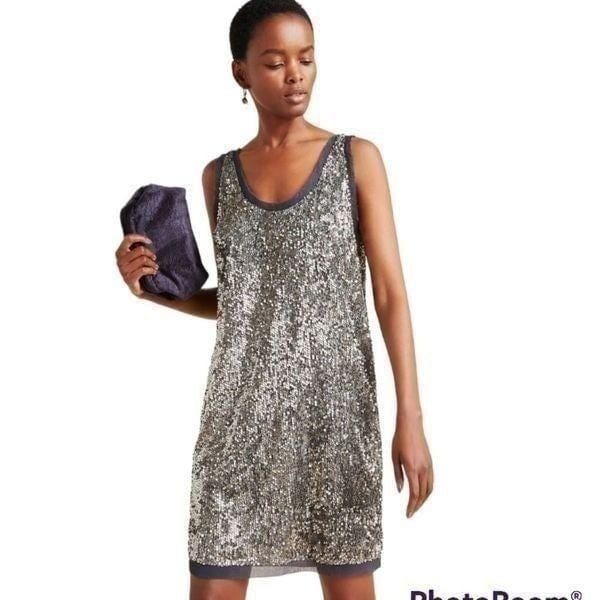 Carmela Sequined Mini Dress