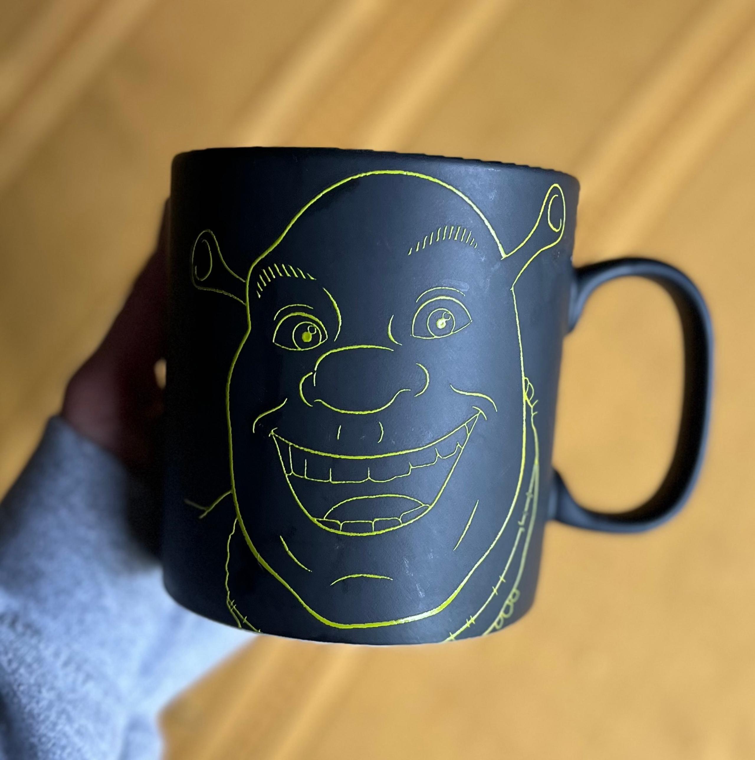 Universal Studios Exclusive Shrek 4-D Ceramic Mug