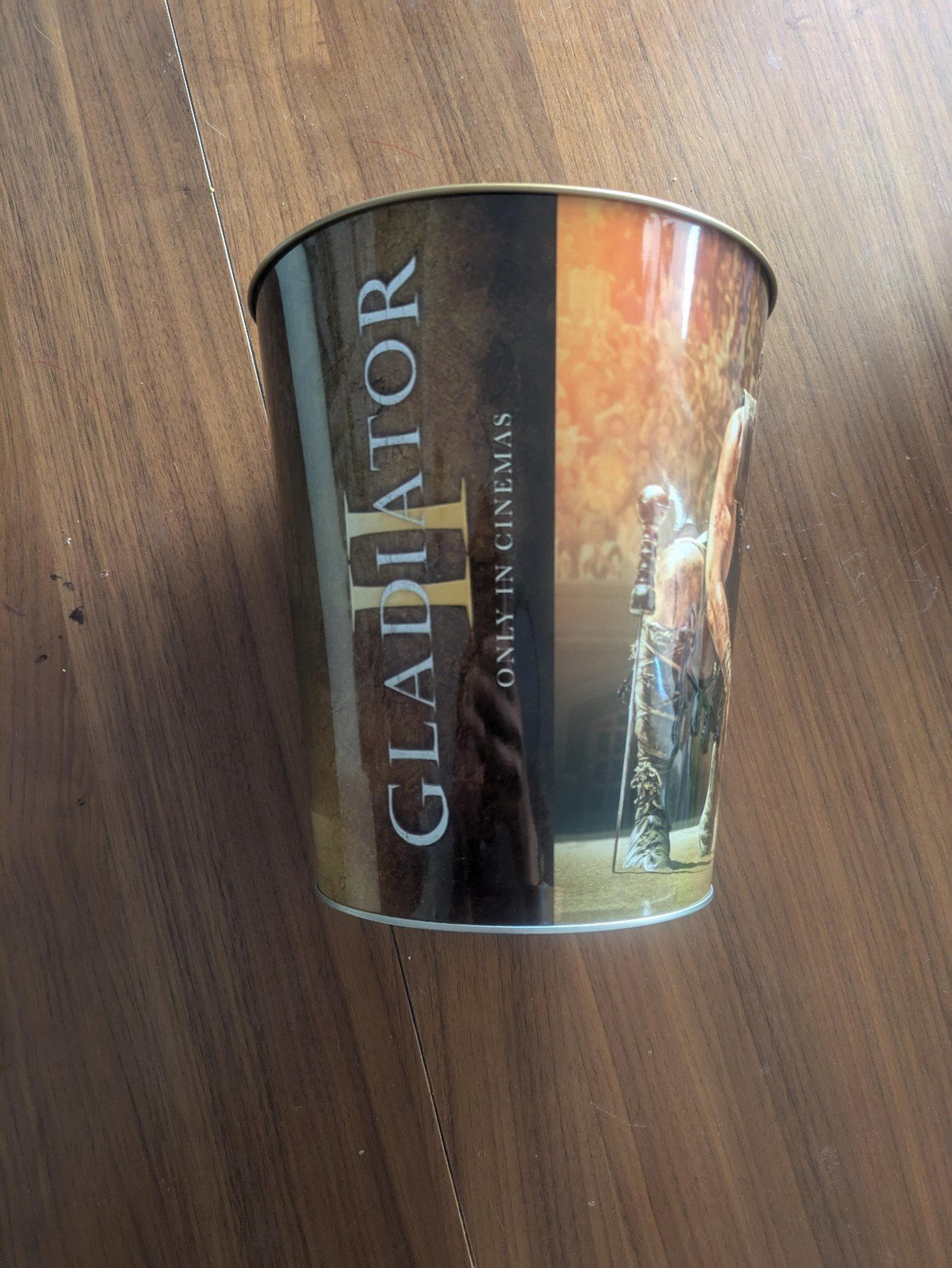 Gladiator 2 Limited Edition Popcorn Bucket from Zinc