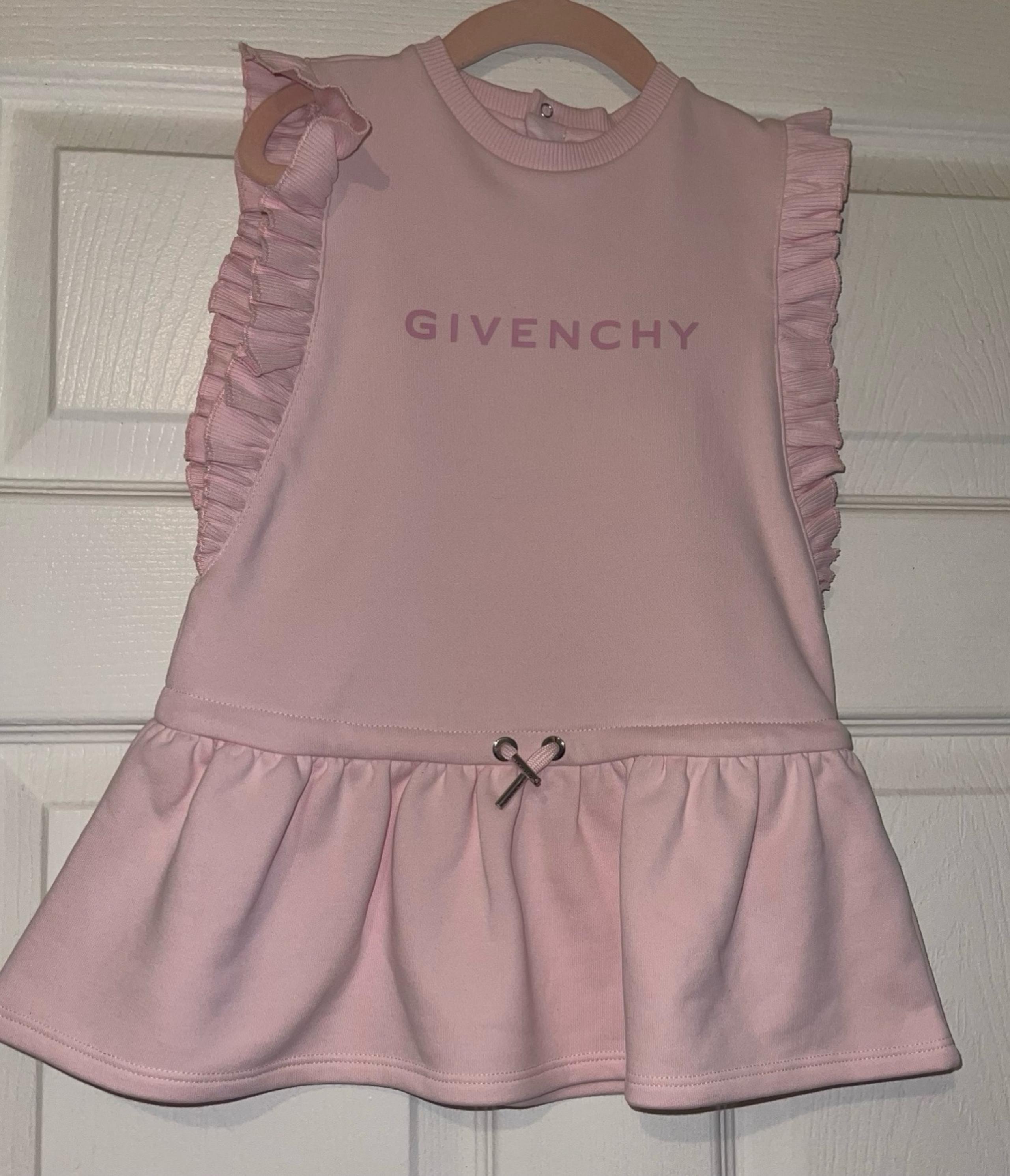 Givenchy Pink Ruffle Dress