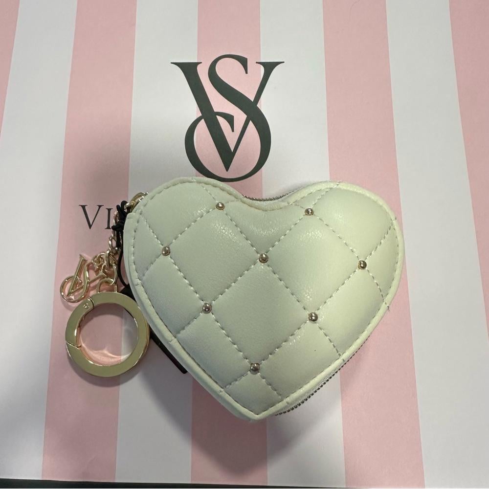 Victorias Secert Heart Pouch Keychain