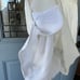 Aqua White Embroidered Shorts Romper size M