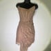 houseofcb Nude Lace Corset Dress