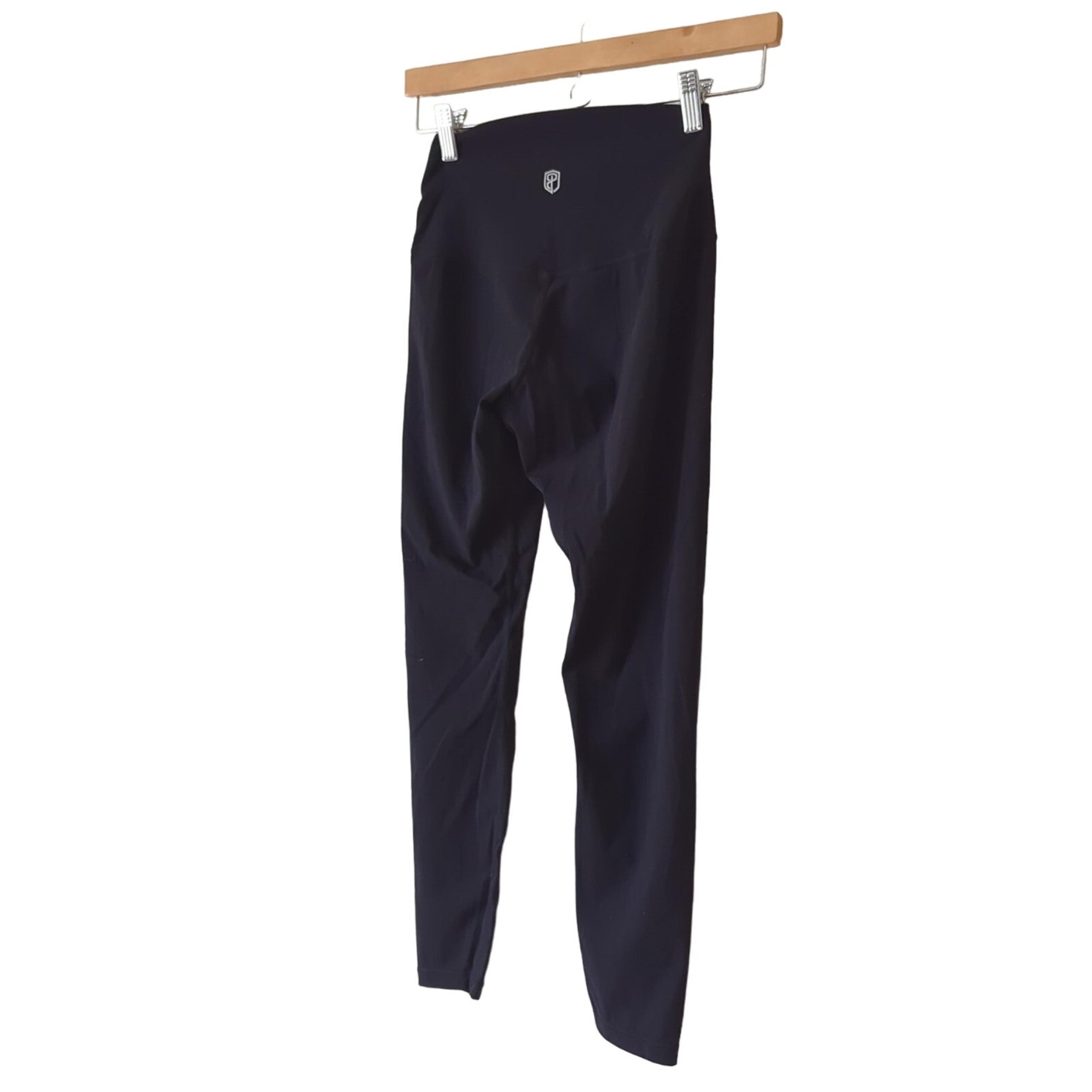 BP Born Primitive Leggings Womens Pants Small Black Athletic Stretch Cropped