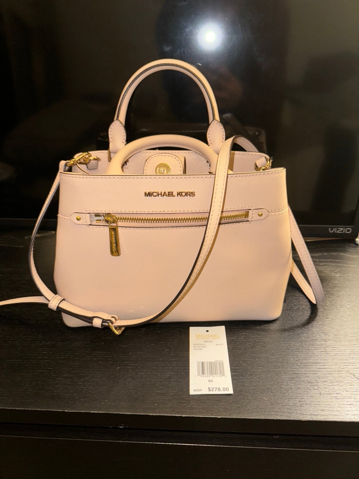 michael kors purse pink