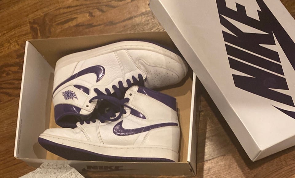 Jordan 1 court purple