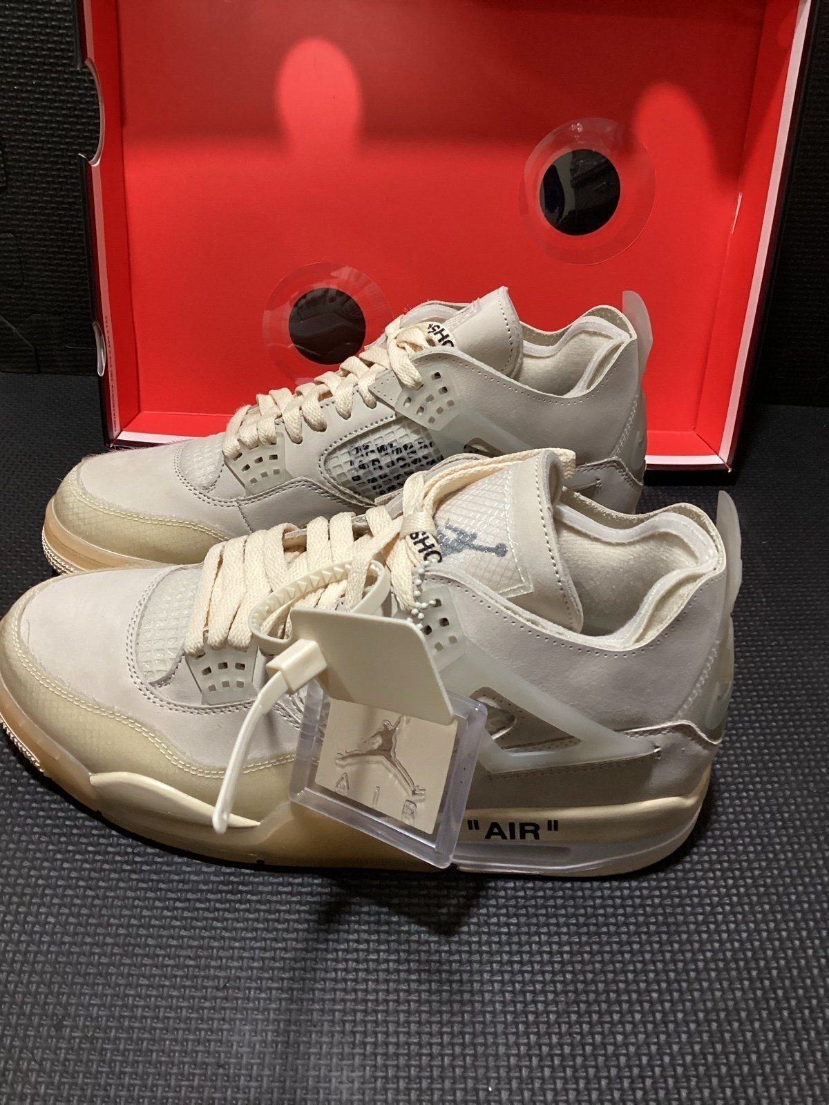Off-White Jordan 4 Sail M9.5/W11
