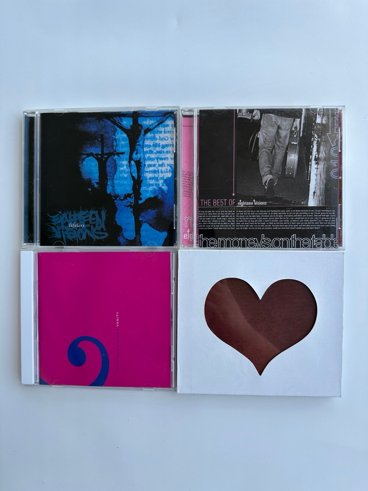 Lot Of 4 Eighteen Visions CDs