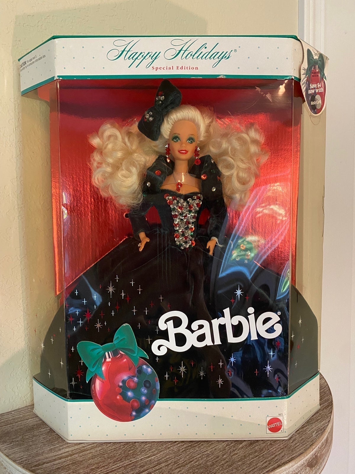 80% off Barbie Happy Holidays 1991 Vintage Doll Blonde Green Dress #1871 NIB Toys & Collectibles 80% off Barbie Happy Holidays 1991 Vintage Doll Blonde Green Dress #1871 NIB Toys & Collectibles