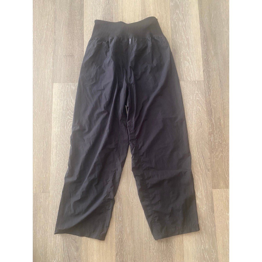 Free People Blitzed Out Pants Baggy Cargo Lightweight Black pants medium