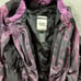 Harley Davidson Women Floral/Tribal/Eagle Mesh Purple Motorcycle Riding Jacket S