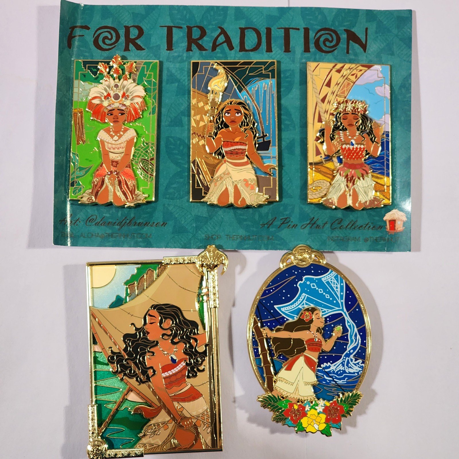 Moana pin bundle