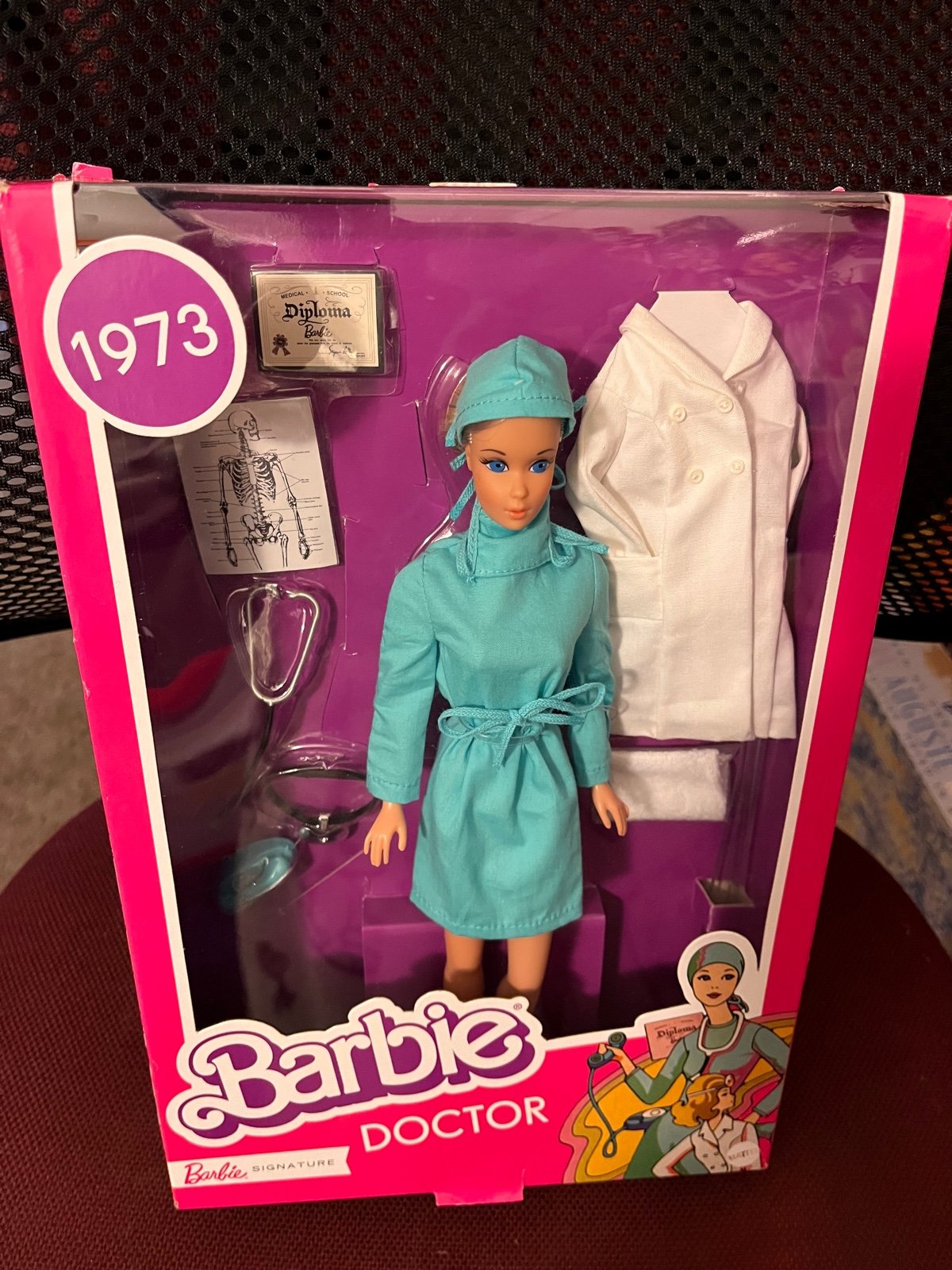 Doctor Barbie reproduction 1973 doll collector new