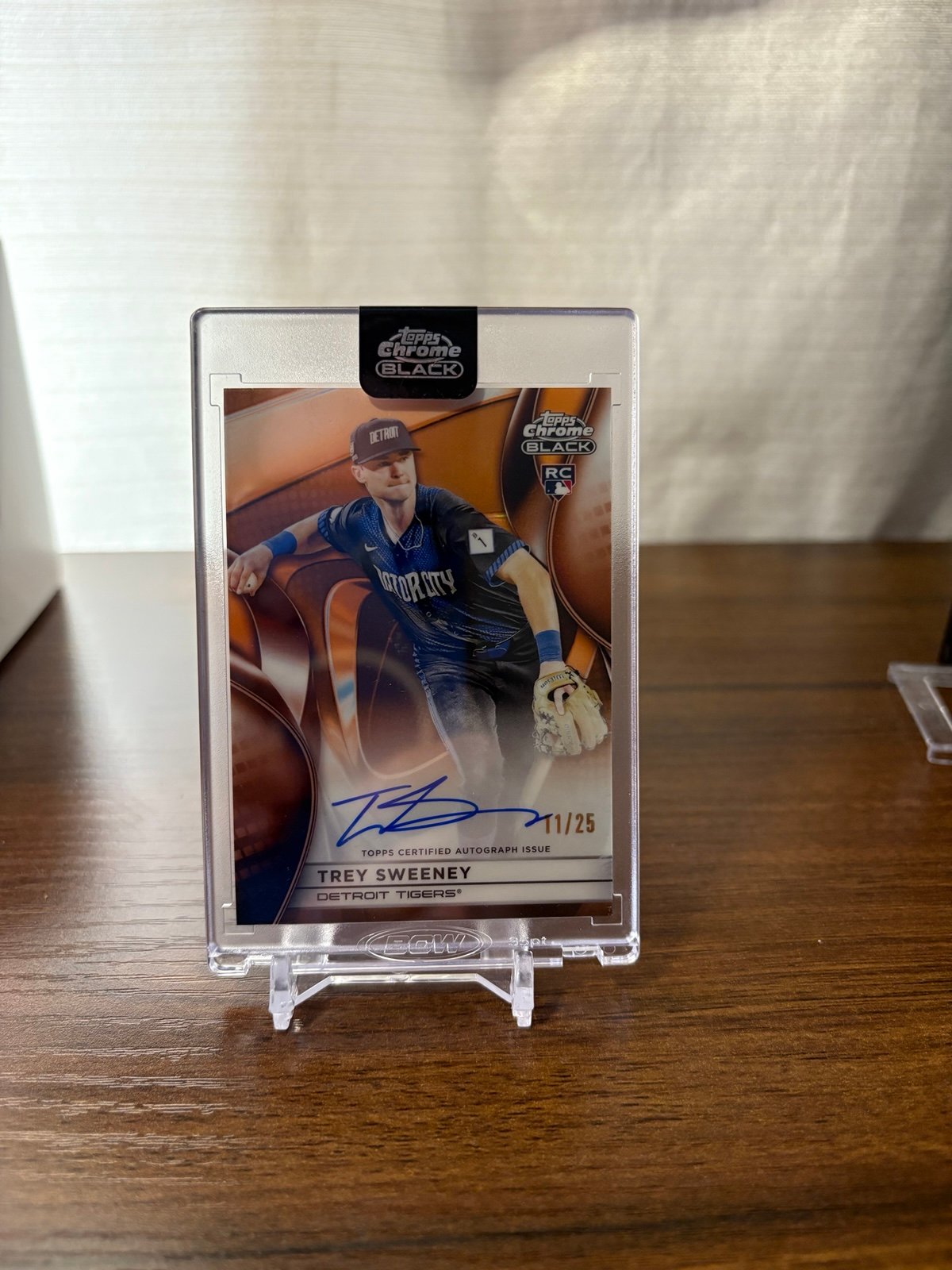 Trey Sweeney /25 Rookie Auto
