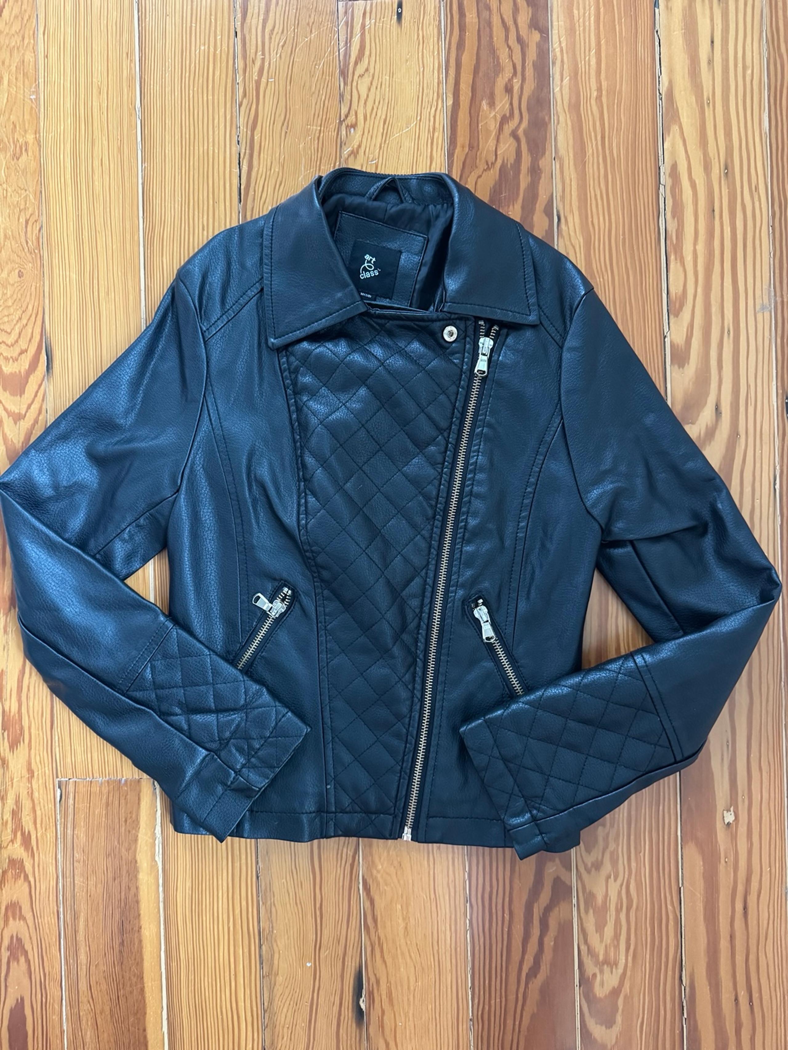 Target Faux Leather Jacket - Art Class