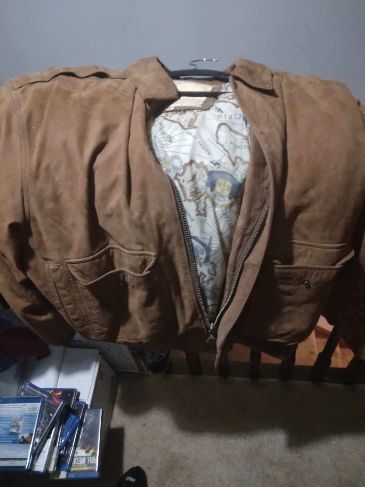 real leather jacket