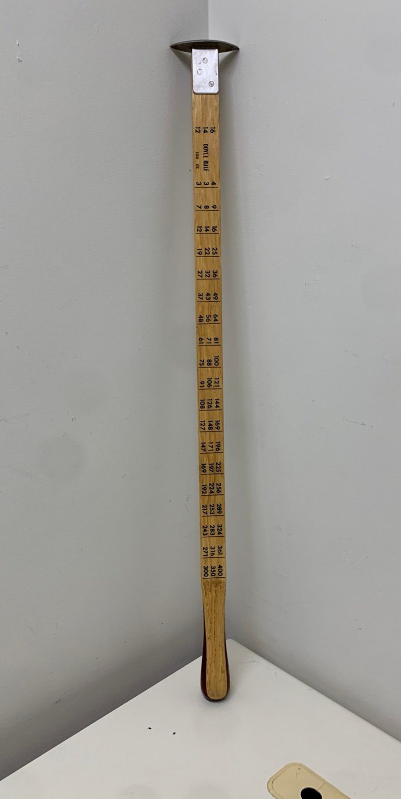 Cleveland Conway Corporation Grand Rapids MI Doyle Log Rule Measuring Stick