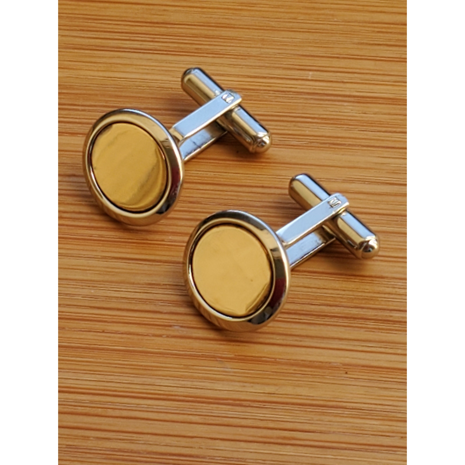 Christian Dior Sterling Silver Cufflinks Signed