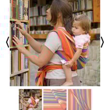 didymos katjja  baby wrap ring sling