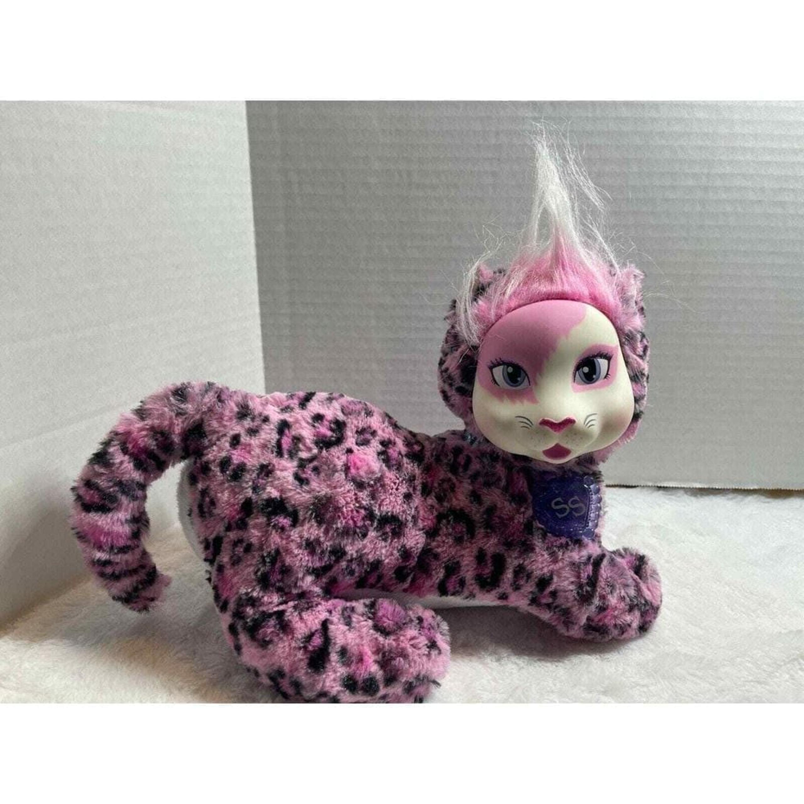 Safari Surprise Bianca Mama Cat No Kittens Pink Leopard 2016 Just Play