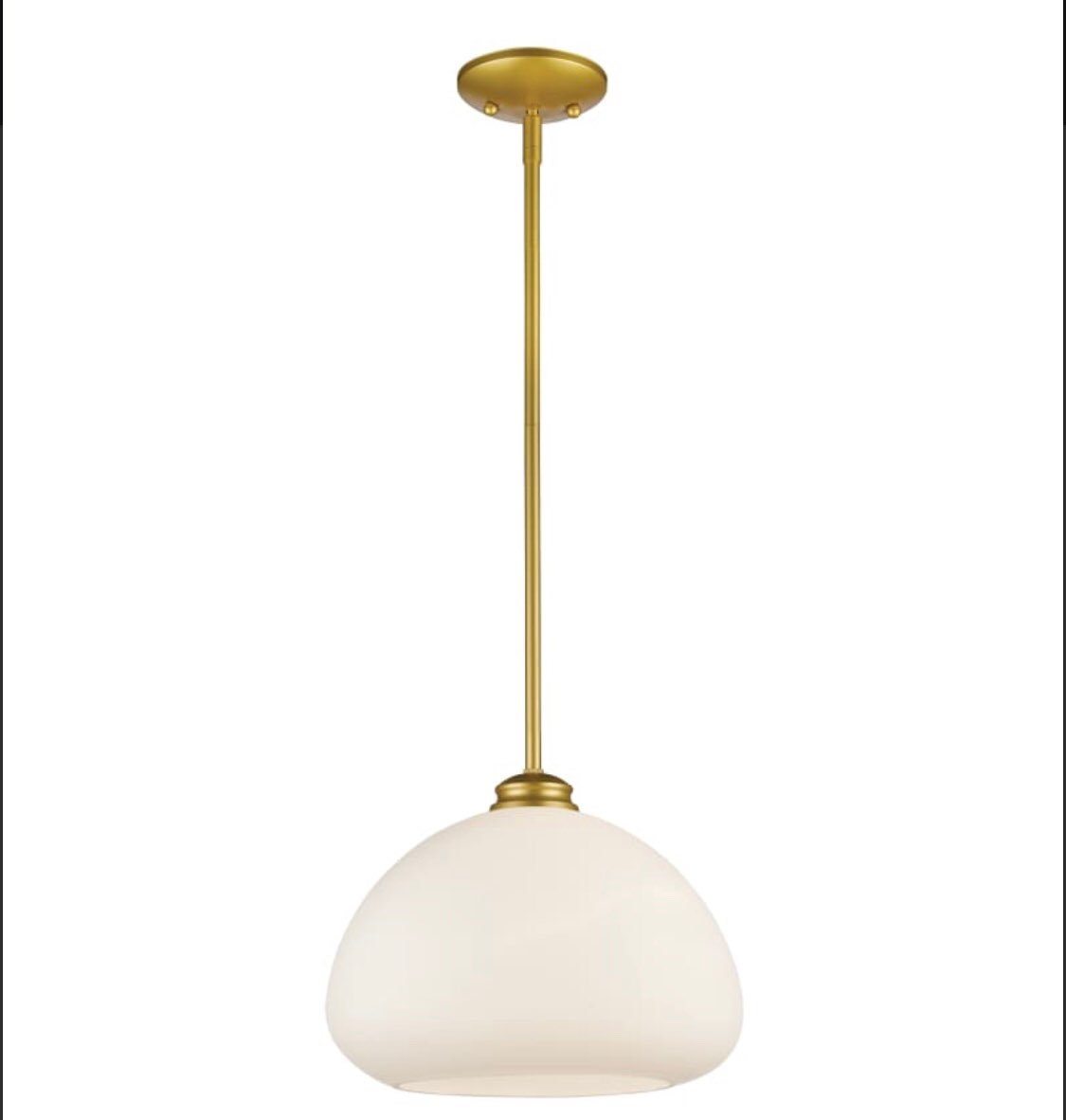 Z-Lite Amon 13 Wide Pendant Opal glass