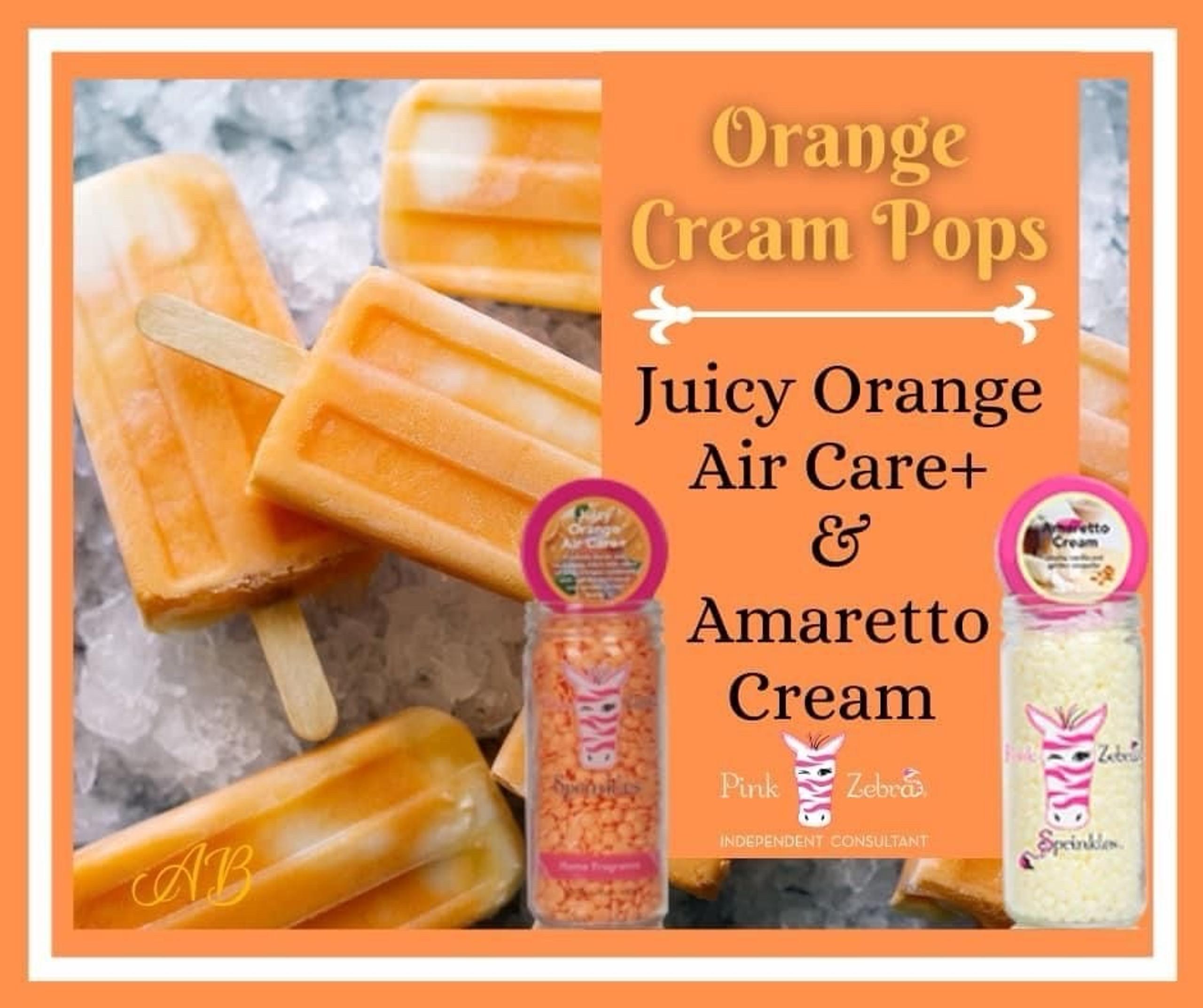 Pink Zebra Orange Cream Pop Blend!