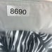 NWOT Ena Pelly Women’s Roza Slip Midi Skirt Black White - Size Small