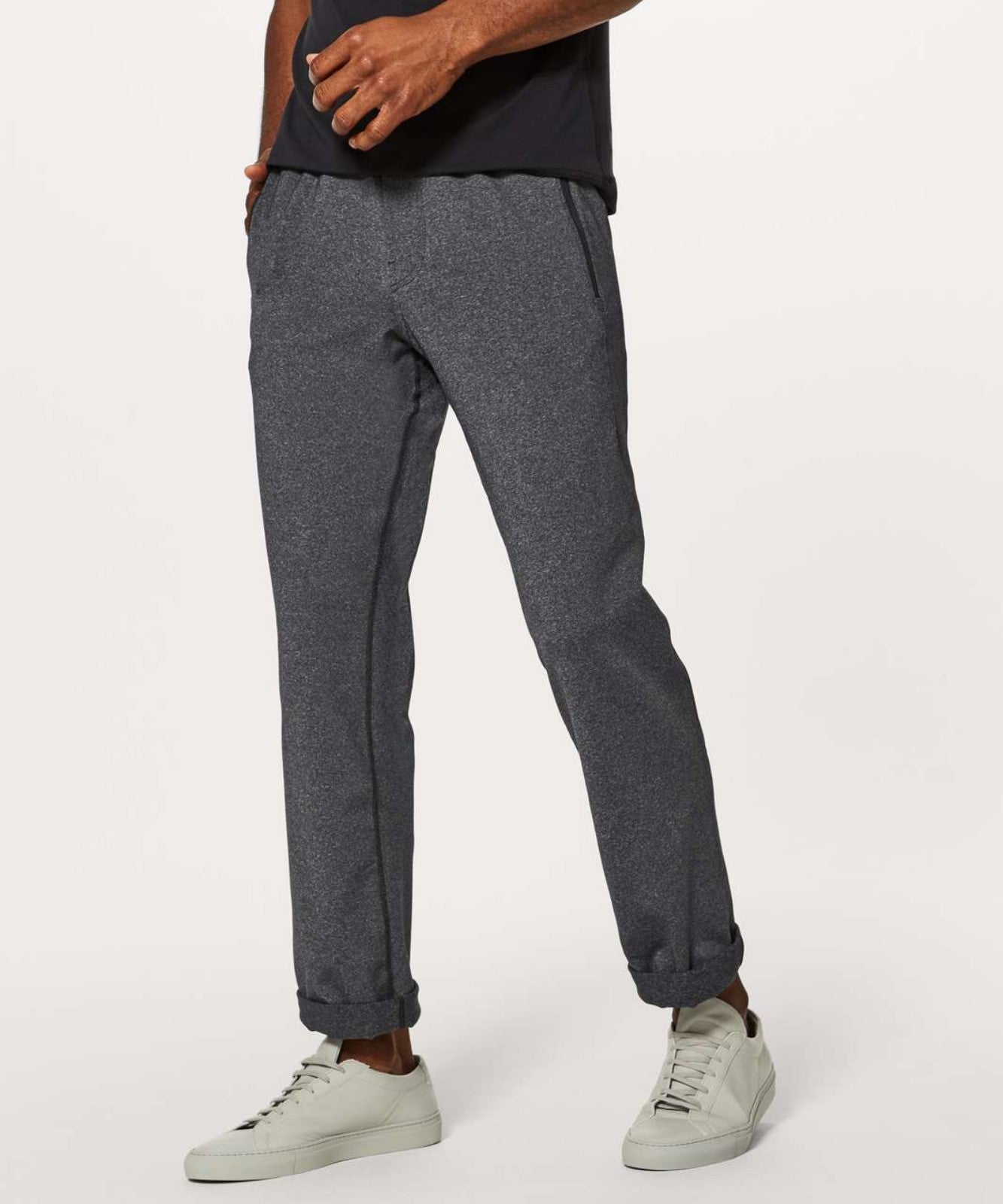 Lululemon Athletica Discipline Pant Heathered Black XL