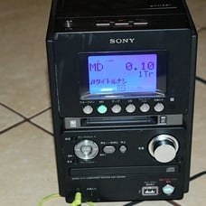 SONY CMT-M35WM CD MD MINI DISC CASSETTE PLAYER FROM JAPAN WORKS V RARE 515A31