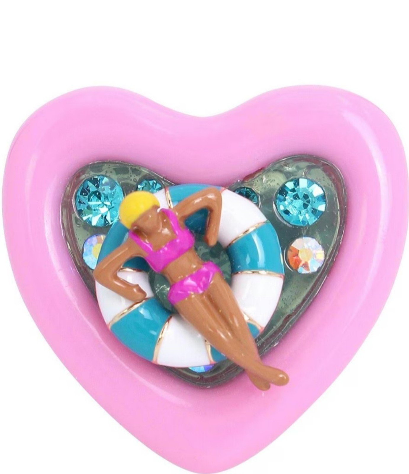 NWT Betsey Johnson Pool Party ring