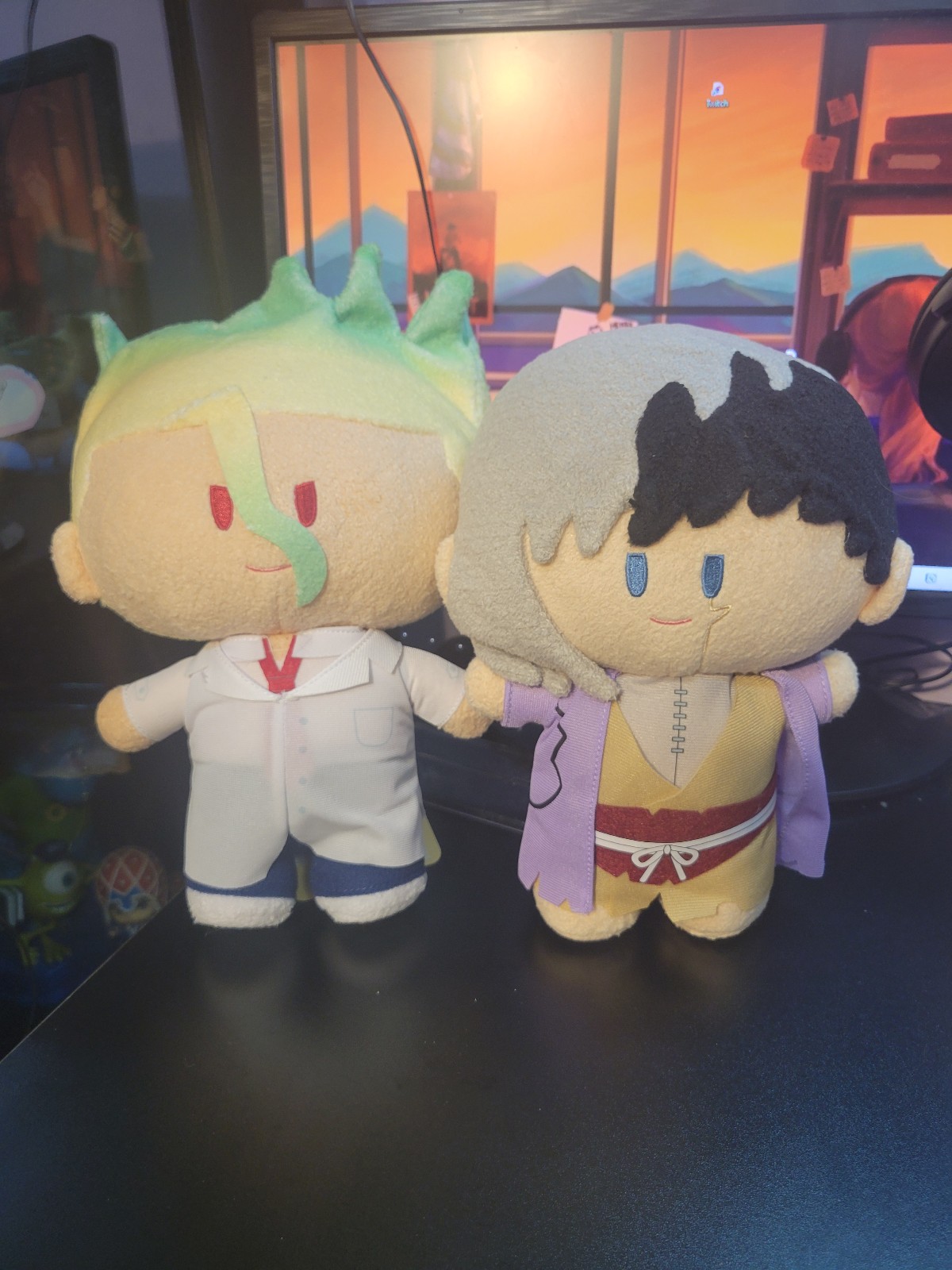 Dr. Stone movic plush bundle
