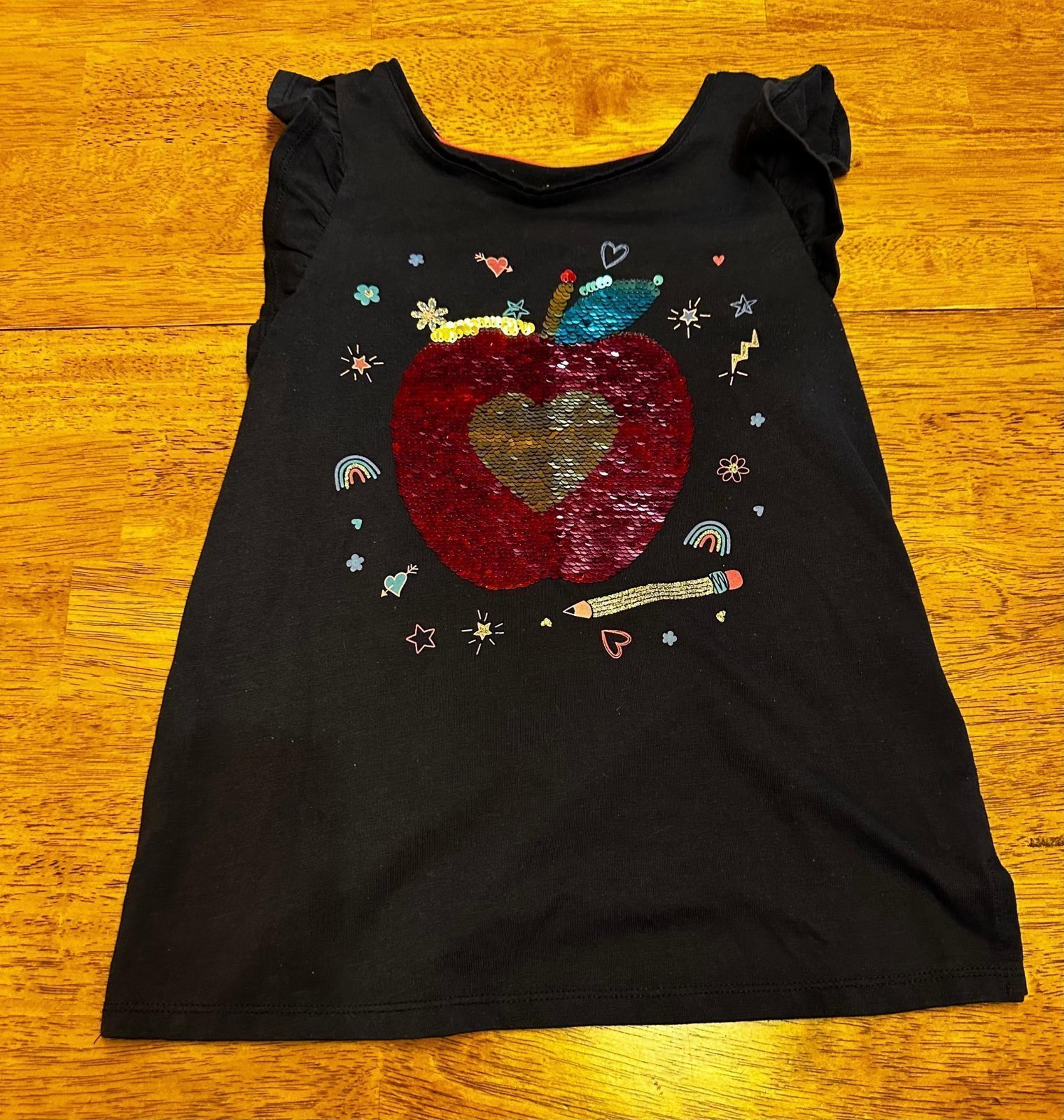 Cynthia Rowley Apple school shirt girls 10/12