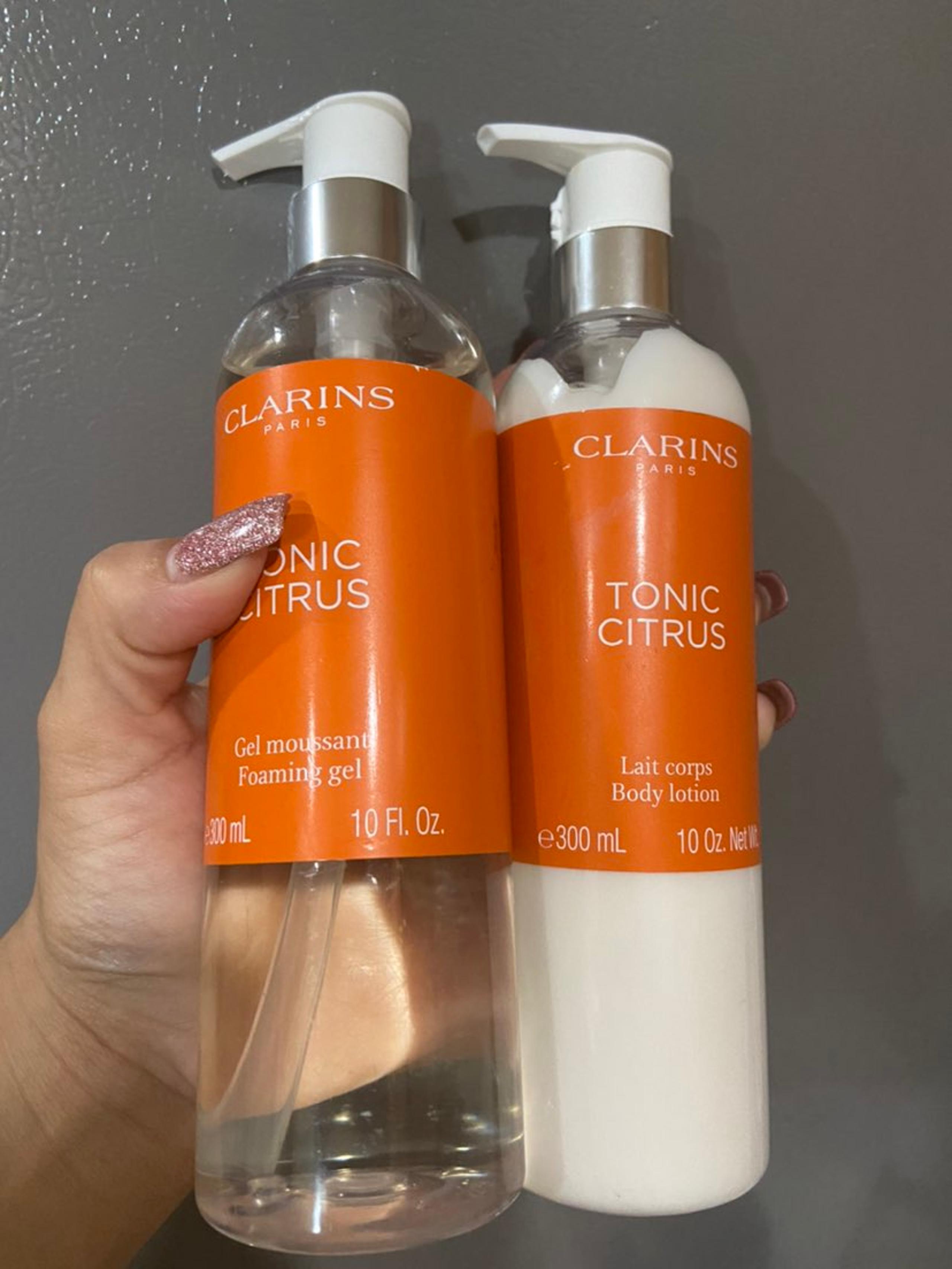 Clarins body lotion 10 ounce Never used