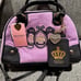 Juicy Couture EXCLUSIVE JUICY LOVERS CLUB BOWLER-VIOLET TULLE/CHOCO-