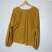 Sézane Rozen Blouse - Golden Mustard Yellow