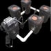 4-Plant (27-Gallon) RDWC Hydroponic System W/ 5.3-Gallon Main Control Reservoir