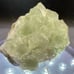 Amazing green fluorite with many transperant cubes 330g
