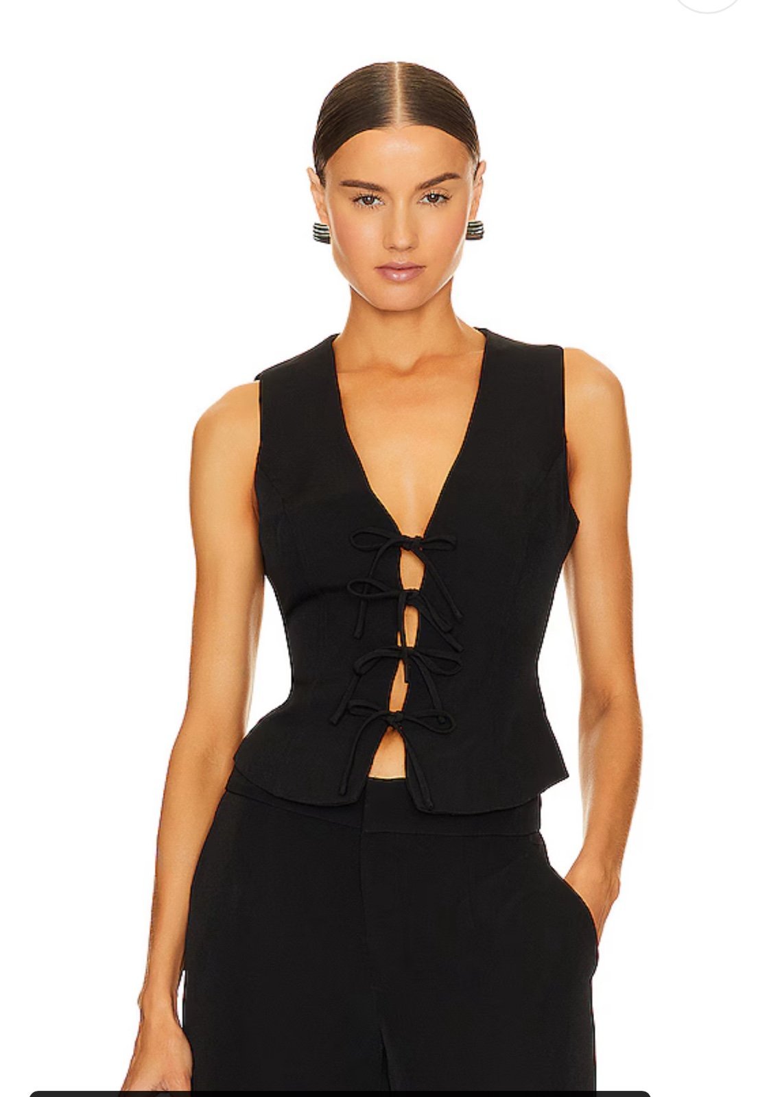 ELLIATT Cavalcade Top in Black size small NWT