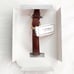 Vintage Walt Disney World 25th Anniversary Watch Sorcerer Mickey Leather Fossil