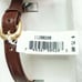 Vintage Walt Disney World 25th Anniversary Watch Sorcerer Mickey Leather Fossil