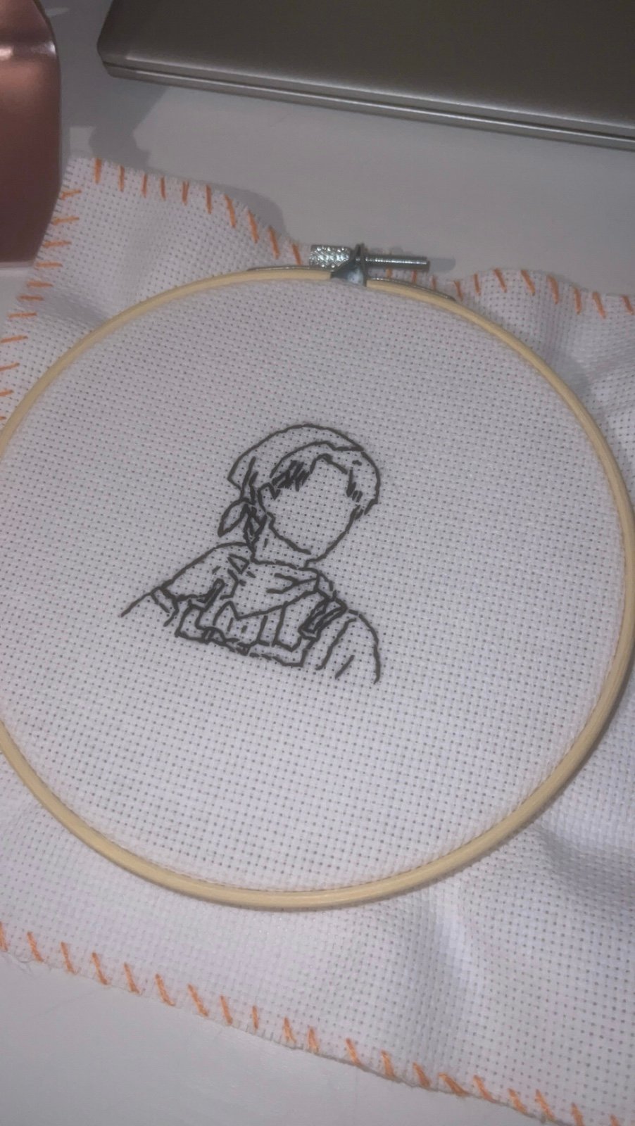 Levi embroidery