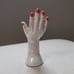 VINTAGE Ceramic French Hand Vase